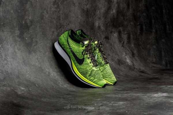 Nike Flyknit Racer Volt/ Black-Sequoia