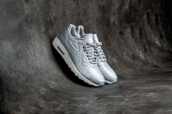 Nike W Air Max 1 Ultra Premium Jacquard Metallic Silver/ Matte Silver