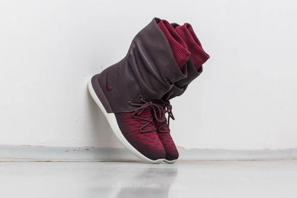 Nike W Roshe Two Hi Flyknit Deep Burgundy/ Deep Burgundy