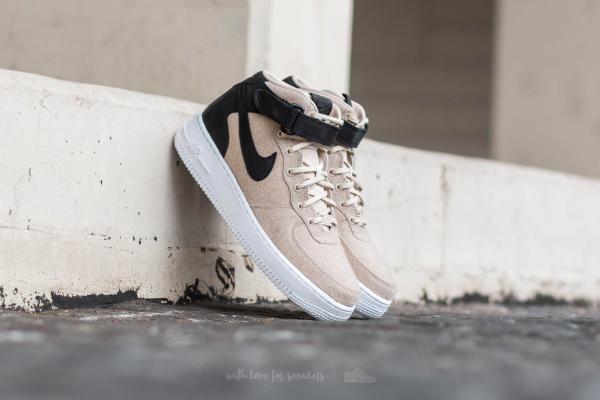 Nike W Air Force 1 ´07 MID Leather Premium Oatmeal/ Oatmeal