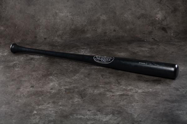 STAMPD New Angeles Peace Maker Louisville Slugger Full Size Bat Black