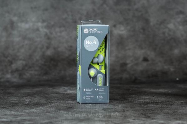Coloud No. 4 Headphones Grey-Yellow