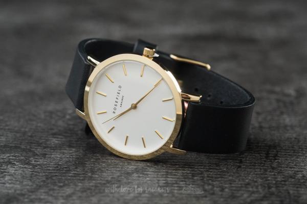 Rosefield The Gramercy Gold White/ Black
