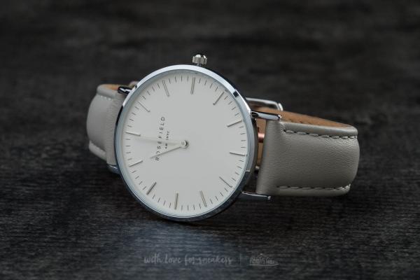 Rosefield The Bowery Silver White/ Grey