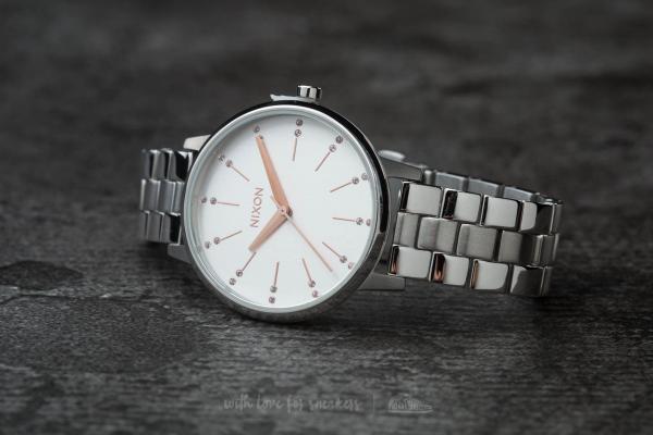 Nixon Kensington Silver/ Light Gold Crystal