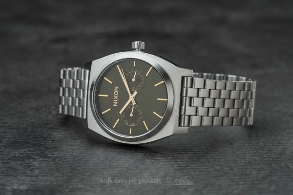 Nixon Time Teller Deluxe Olive Sunray