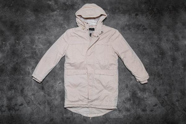 Urban Classics Ladies Garment Washed Long Parka Sand