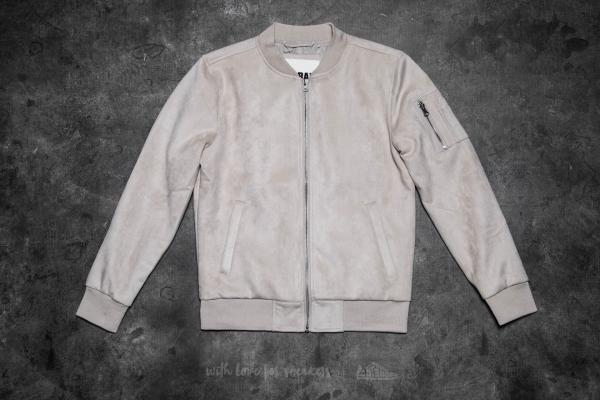 Urban Classics Ladies Imitation Suede Bomber Jacket Sand