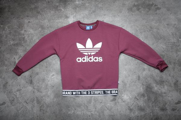 adidas Trefoil Sweatshirt Maroon