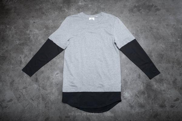 Cheap Monday Fake Long Sleeve Tee Grey Melange