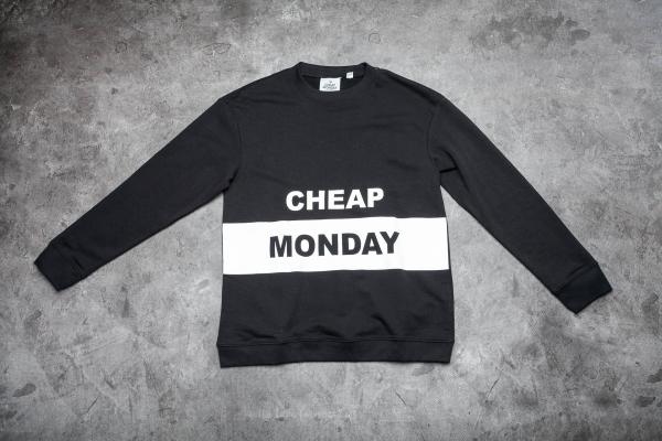 Cheap Monday Block Logo Victory Sweat Black