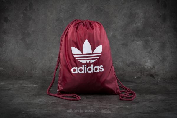 adidas Trefoil Gymsack Collegiate Burgundy