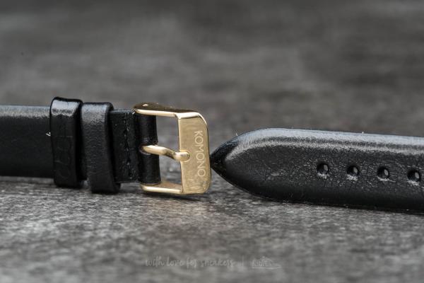 Komono Estelle Strap 16.5 Black Gold