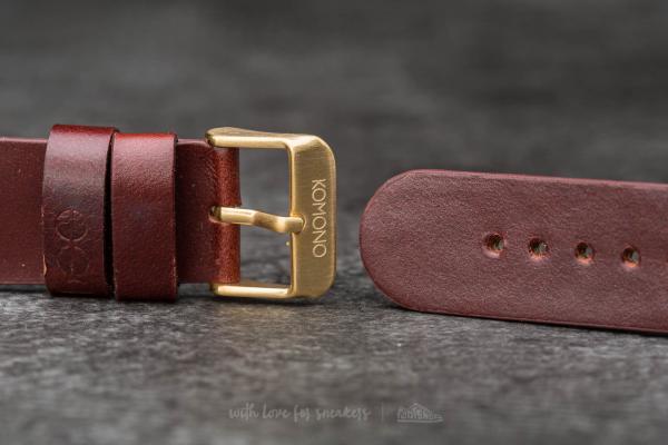 Komono Winston/ Walther Strap 20 Chestnut Gold