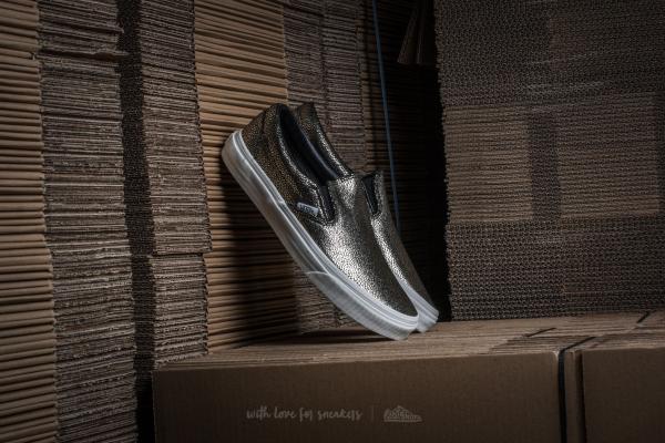 Vans Classic Slip-On (Gold Dots) Gold/ Blanc De Blanc