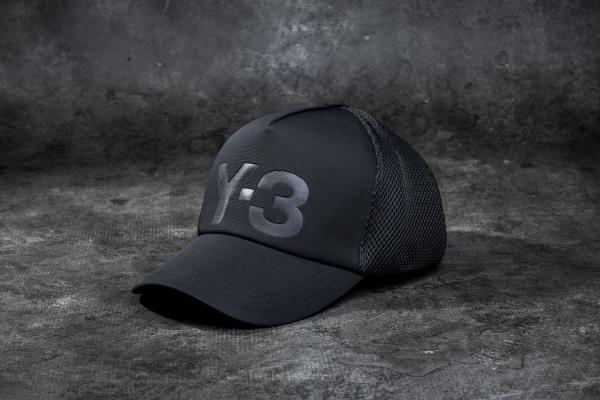Y-3 Trucker Cap Black