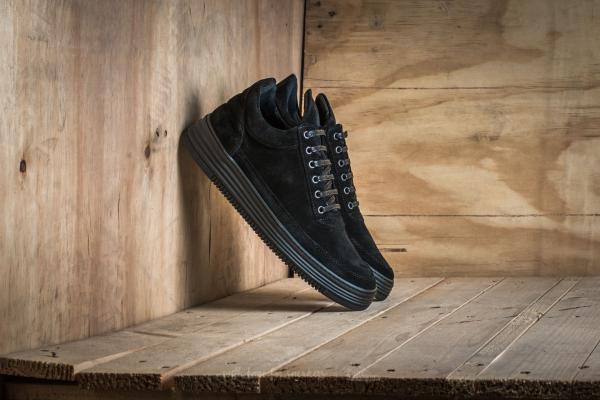 Filling Pieces Low Top Stripe All Black