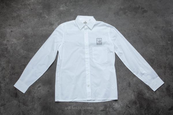 Cheap Monday Squared Shirt White