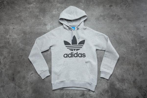 adidas Original 3Foil Hood Medium Grey Heather/ White