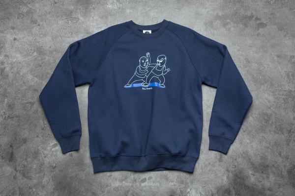 Polar Skate Co. Fight Club Sweatshirt Navy