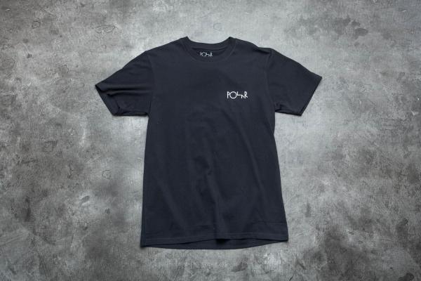 Polar Skate Co. Stroke Logo Tee Black