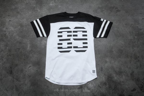 Carhartt WIP Short Sleeve State 89 T-Shirt White/ Black