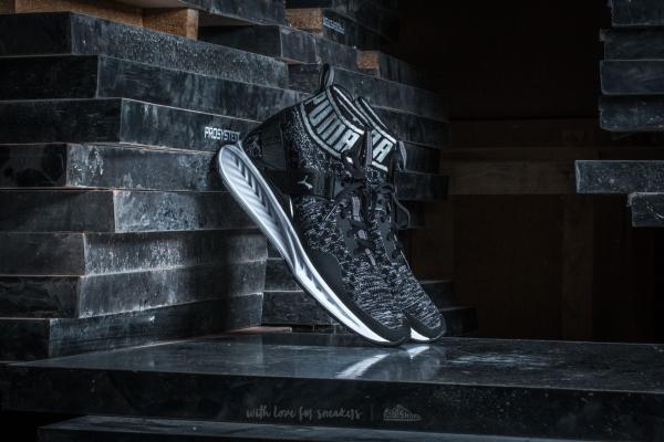 Puma Wn's Ignite evoKNIT Black/ Quiet Shade/ White