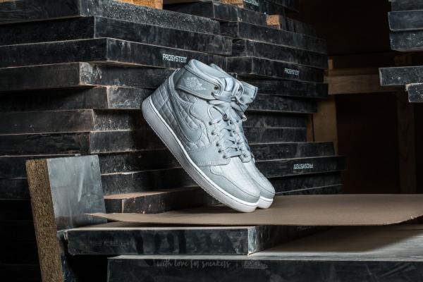 Air Jordan 1 KO High OG Pure Platinum/ White-Metallic Silver