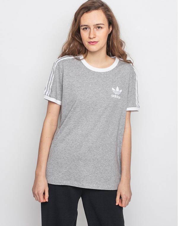 Triko Adidas Originals 3STRIPES TEE MGREYH