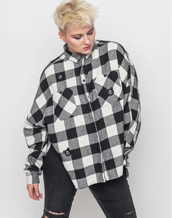 Košile Lazy Oaf Bear Check