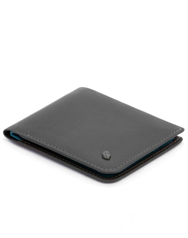 Bellroy Hide and Seek Charcoal / Arctic Blue