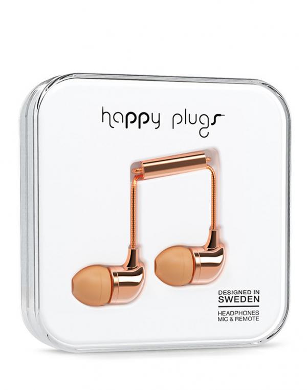 Happy Plugs In-Ear Rose Gold