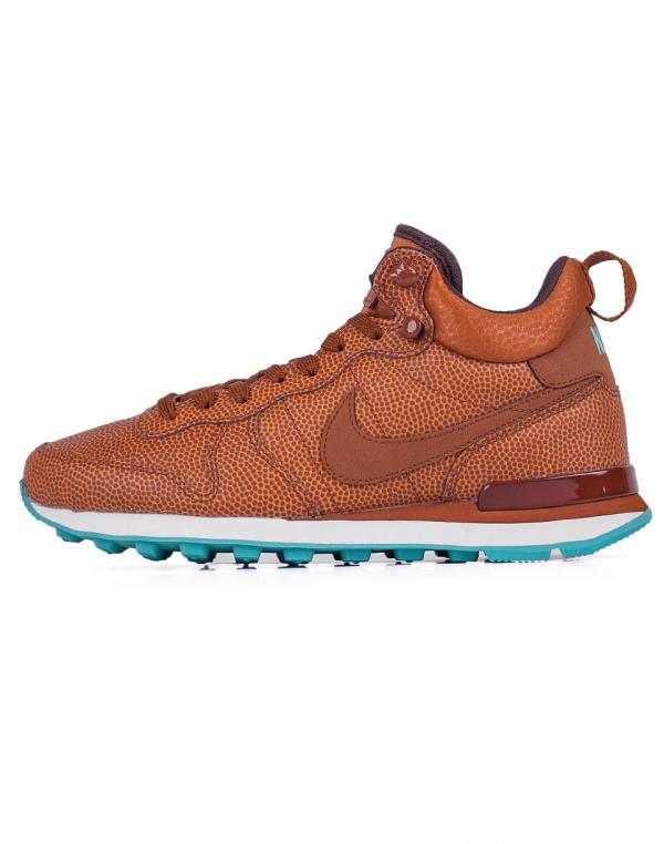 Sneakers - tenisky Nike Internationalist Mid Leather Hazelnut / Hazelnut - Washed Teal