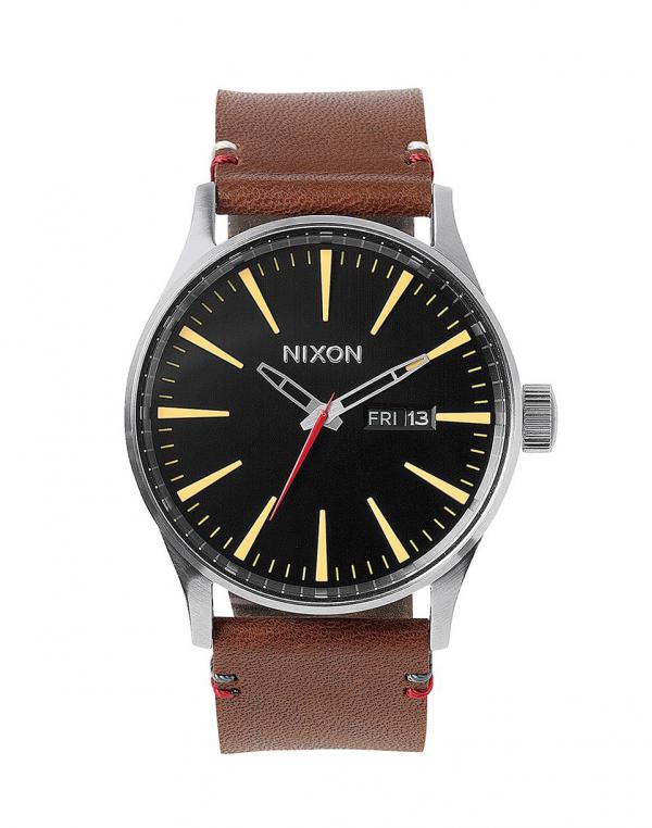Nixon Sentry Leather black / brown