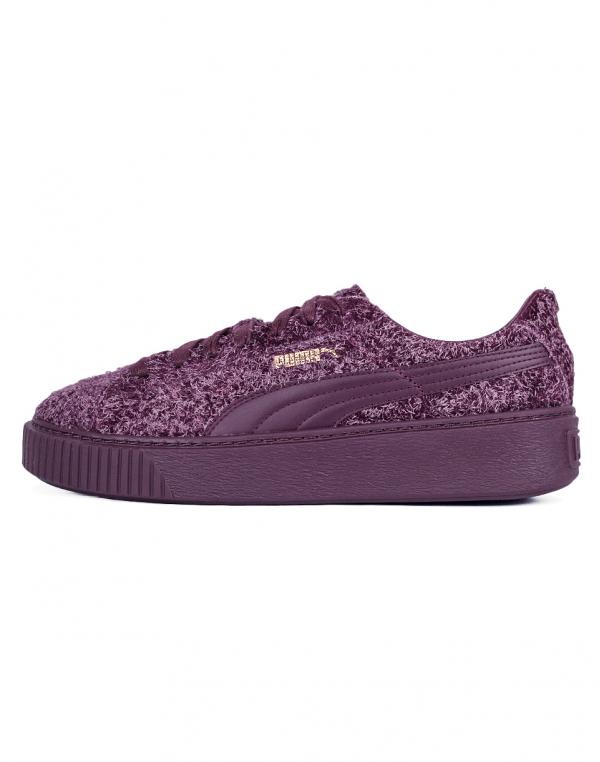 Sneakers - tenisky Puma Suede Platform Elemental Winetasting