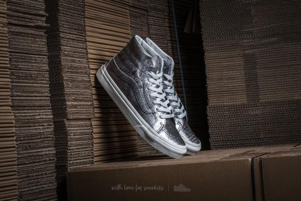 Vans Sk8-Hi Slim (Disco Python) Black/ Blanc De Blanc