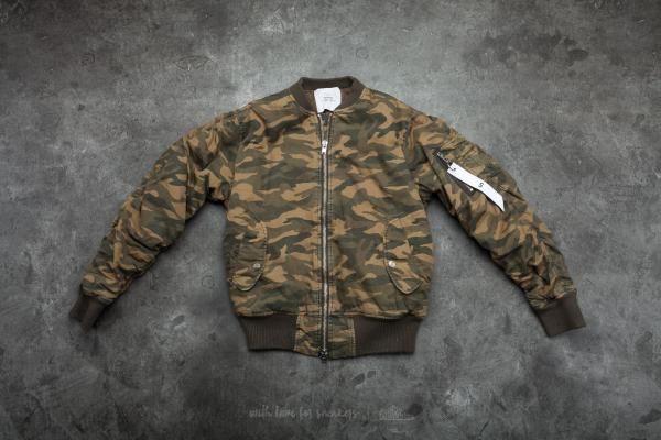 STAMPD Camo Washed Bomber Camo