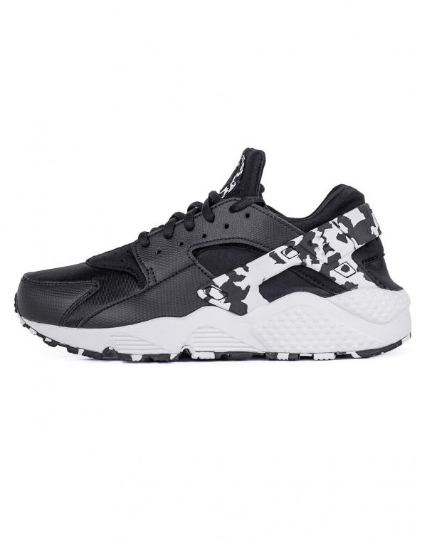 Sneakers - tenisky Nike Air Huarache Run SE Black / Black - White