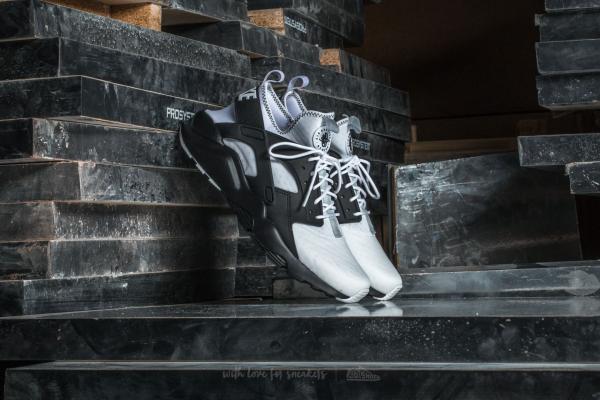 Nike Air Huarache Run Ultra SE White/ Black-Black