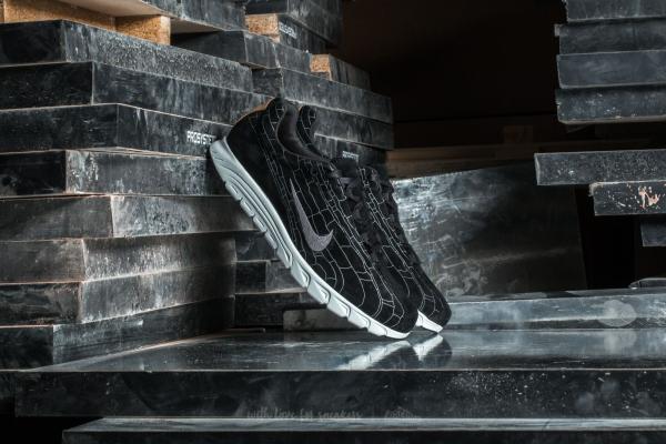 Nike Mayfly Leather Premium Black/ Black-Dark Grey-Linen