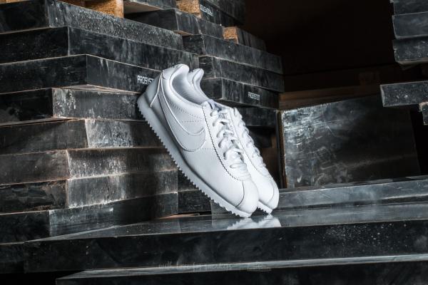 Nike Cortez (GS) White/ White-Wolf Grey