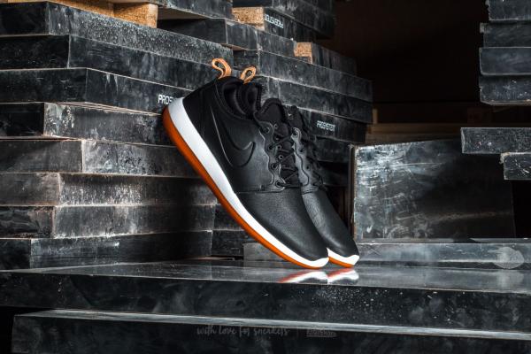 Nike Roshe Two Leather Premium Black/ Black-White