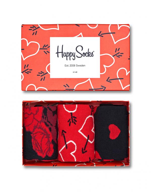 Dárkový Pack Happy Socks Valentine's Gift Box XVAL08-4000