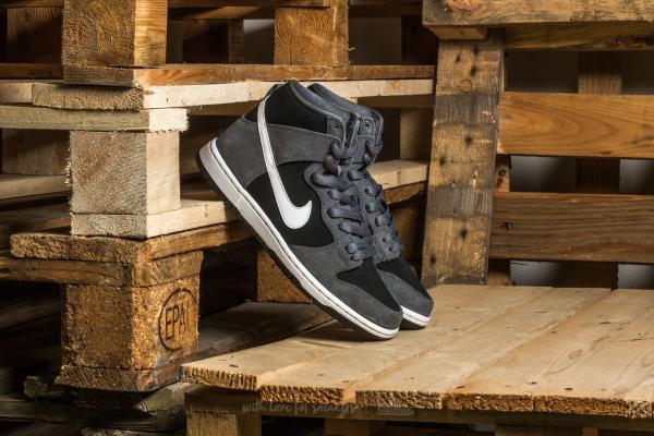 Nike SB Zoom Dunk High Pro Dark Grey/ White-Black-White