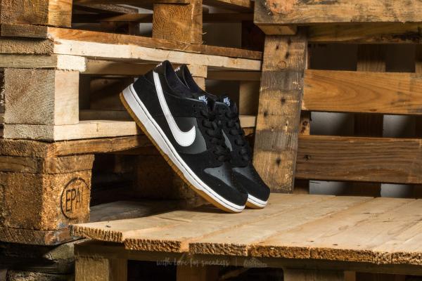 Nike Sb Zoom Dunk Low Pro Black/ White-Gum Light Brown