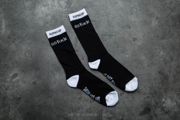 RIPNDIP Go Fuck Thyself Socks Black