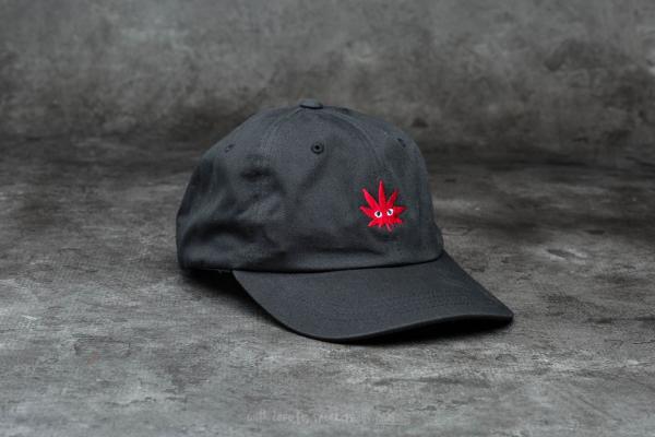 HUF Apparel Clear Eyes Curve Brim Cap Black