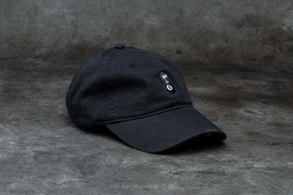 HUF Apparel Spike 8 Ball Curve Brim Cap Black