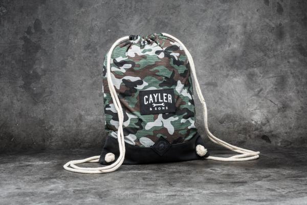 Cayler & Sons CL Toolin' Gymbag Woodland/ Black/ White