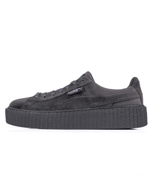 Sneakers - tenisky Puma Rihanna x Creeper Velvet Glacier Gray